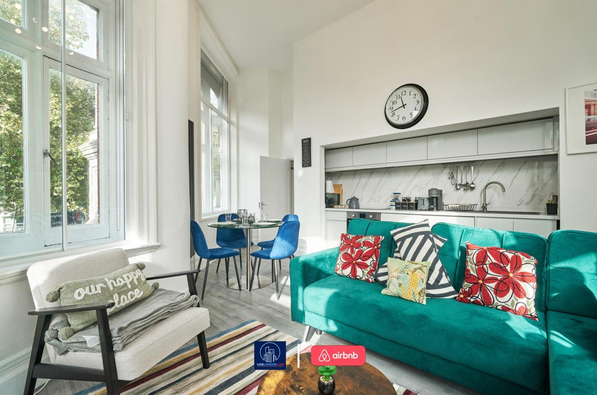 Last-Minute Specials L Sleeps Up To 4 Guests L One-Bedroom Apartment With King Bed And High Ceilings Near Camden By Live London Short Lets & Serviced Accommodation Esterno foto