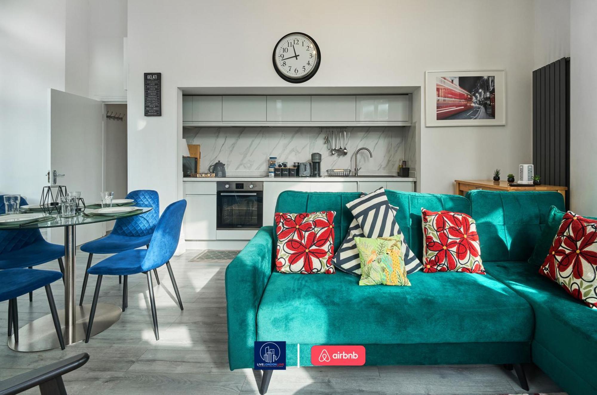 Last-Minute Specials L Sleeps Up To 4 Guests L One-Bedroom Apartment With King Bed And High Ceilings Near Camden By Live London Short Lets & Serviced Accommodation Esterno foto