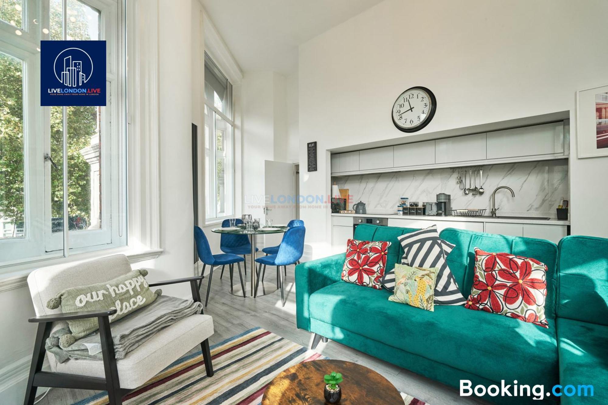 Last-Minute Specials L Sleeps Up To 4 Guests L One-Bedroom Apartment With King Bed And High Ceilings Near Camden By Live London Short Lets & Serviced Accommodation Esterno foto